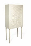 White Laser Cut Torah Ark