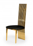 Linear Dining Chair Gold