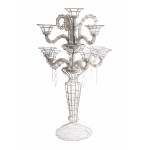 Garden Wire Candelabra