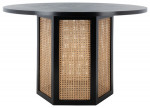 Havana Cane Dining Table Round