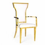Tee Arm Chair Nuova Gold
