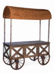 Old Fashioned Wood Cart