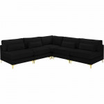 Damian Sectional Gold
