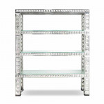 Nicolette Back Bar Chrome