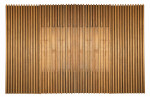 Wood Slat Back Bar 
