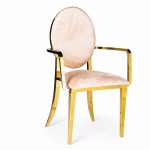 Hollywood Arm Chair Gold