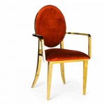 Hollywood Arm Chair Gold