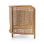 Grier Cane Lounge Chair