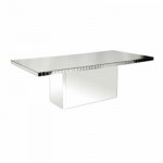 Chloe Dining Table Silver