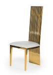 Linear Dining Chair Gold