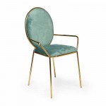 Ferbie Arm Chair Gold