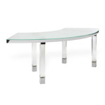 Apollo Serpentine Acrylic Leg Silver