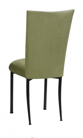 Green suede dining chairs clearance
